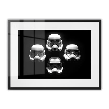 Stormtroopers Bohemian Rhapsody Framed Art Print