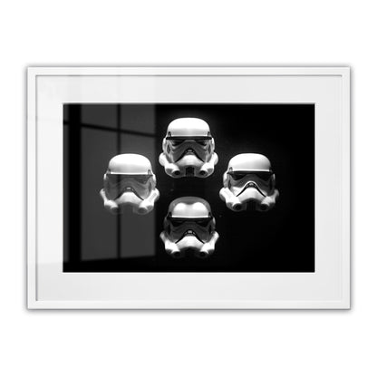 Stormtroopers Bohemian Rhapsody Framed Art Print