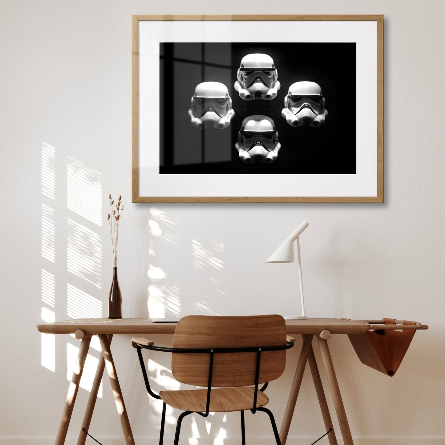 Stormtroopers Bohemian Rhapsody Framed Art Print