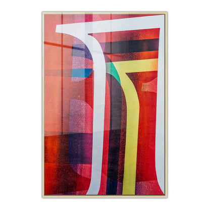 Urban Spectrum Abstract Acrylic Art Print