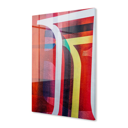 Urban Spectrum Abstract Acrylic Art Print