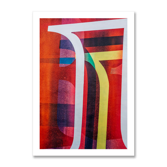 Urban Spectrum Abstract Poster Print