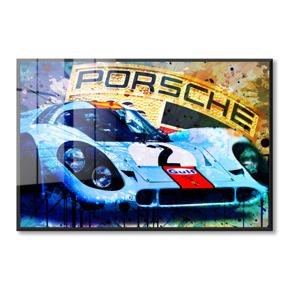 Porsche 917K - 1970 Daytona Winner - Gulf Edition Acrylic Art Print