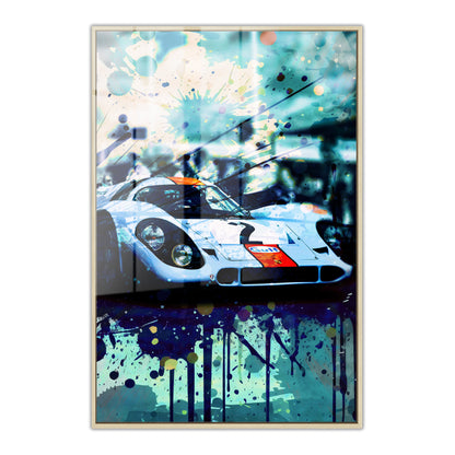 Porsche 917K - 1970 Daytona Winner - Gulf Edition Acrylic Art Print