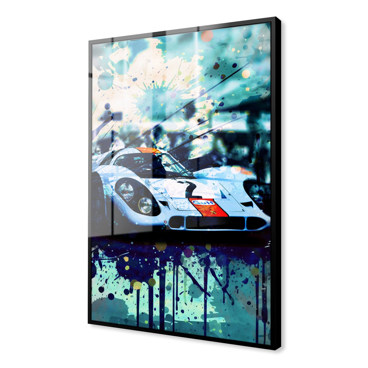 Porsche 917K - 1970 Daytona Winner - Gulf Edition Acrylic Art Print