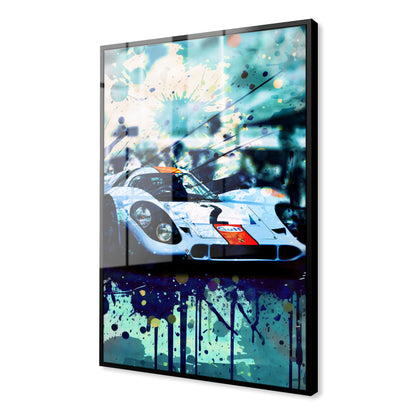 Porsche 917K - 1970 Daytona Winner - Gulf Edition Acrylic Art Print