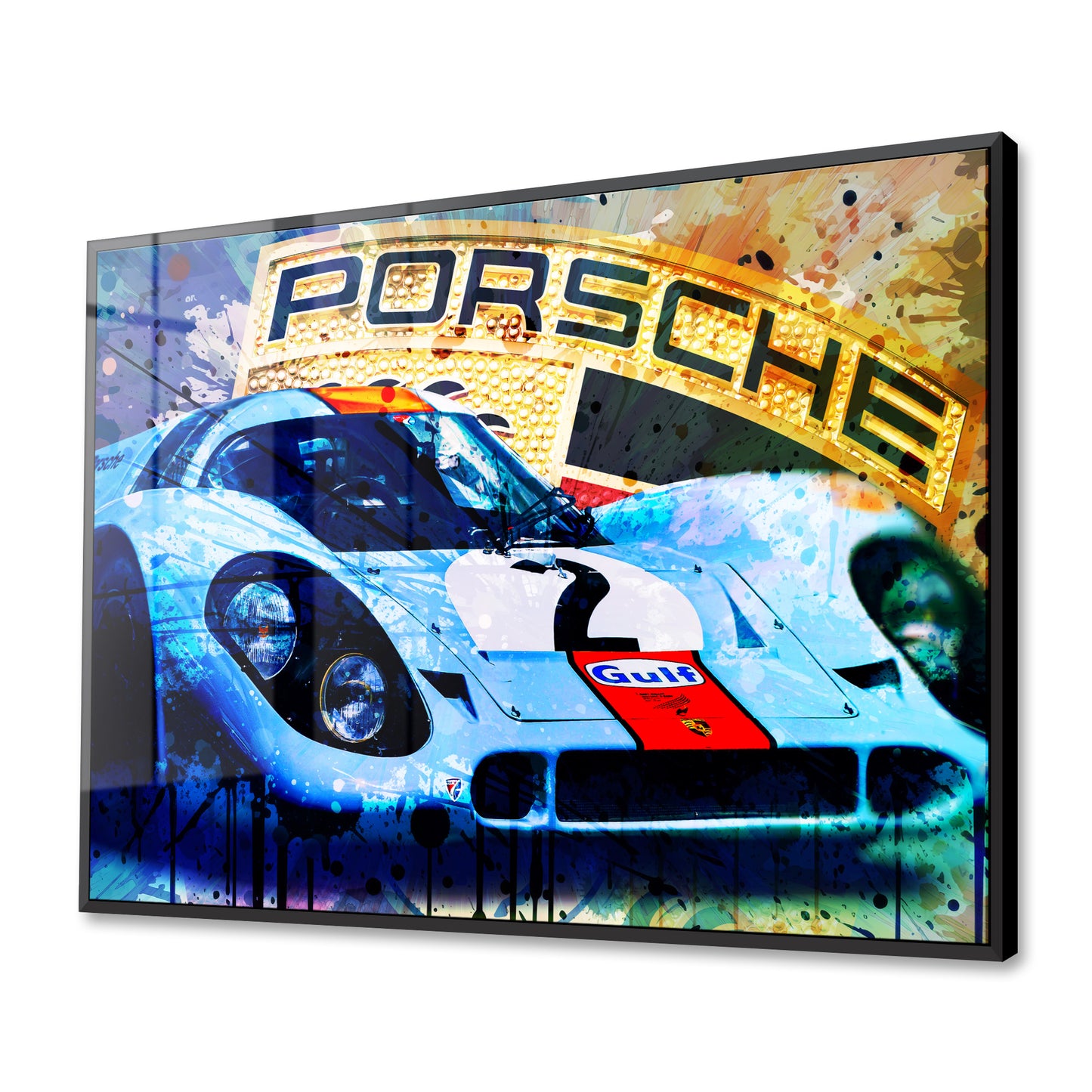 Porsche 917K - 1970 Daytona Winner - Gulf Edition Acrylic Art Print