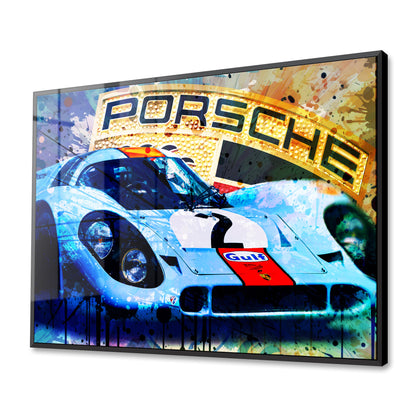 Porsche 917K - 1970 Daytona Winner - Gulf Edition Acrylic Art Print