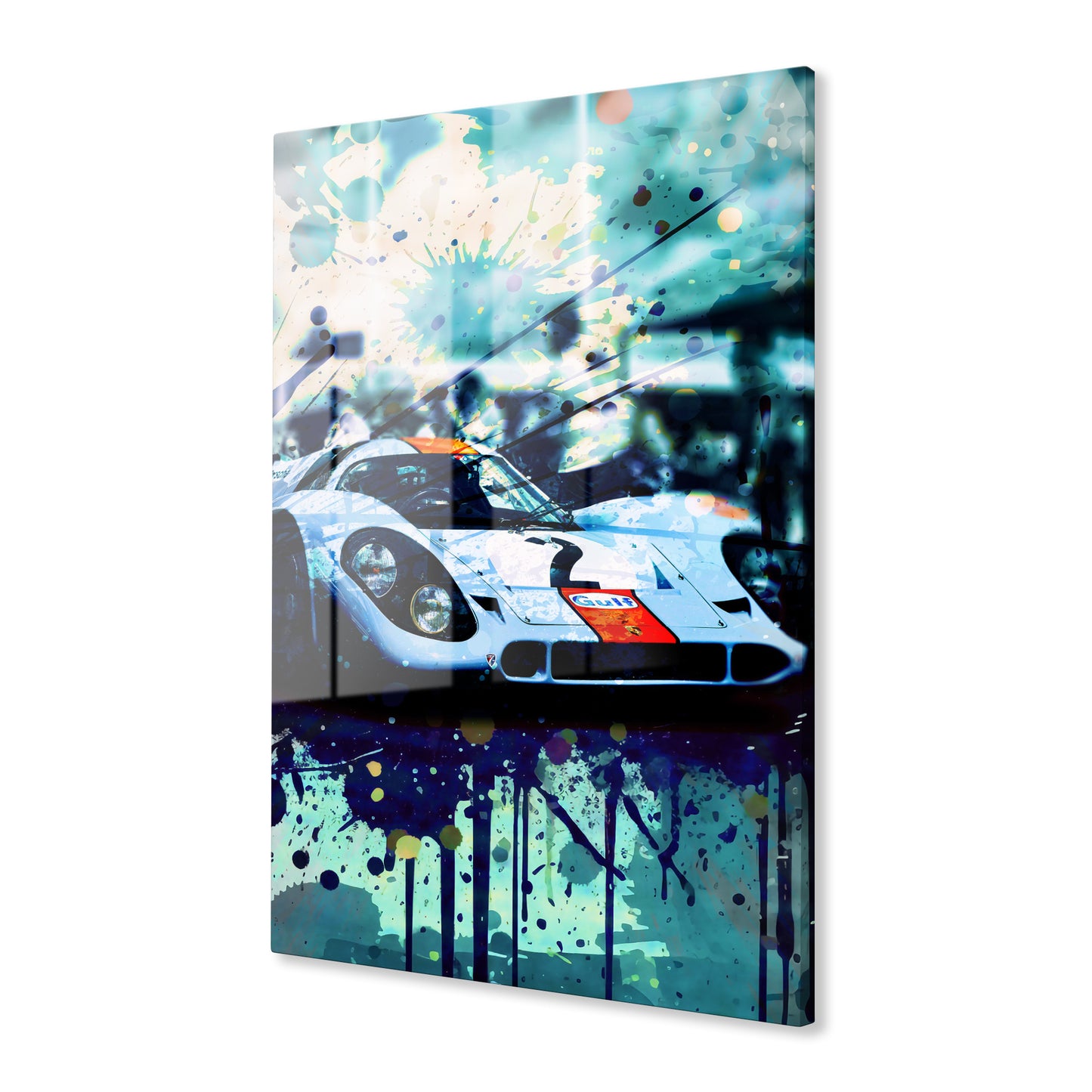 Porsche 917K - 1970 Daytona Winner - Gulf Edition Acrylic Art Print