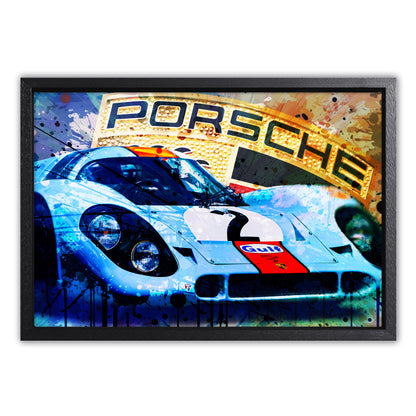 Porsche 917K - 1970 Daytona Winner - Gulf Edition Canvas Art Print