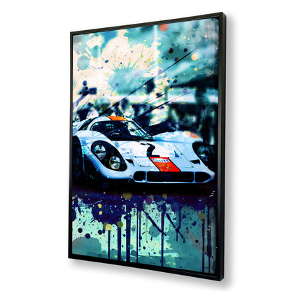 Porsche 917K - 1970 Daytona Winner - Gulf Edition Canvas Art Print