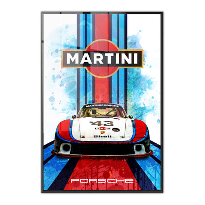 Porsche 935 78 Martini Racing Acrylic Art Print