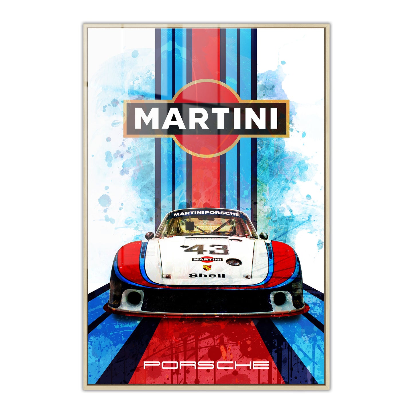 Porsche 935 78 Martini Racing Acrylic Art Print
