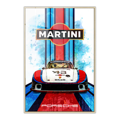 Porsche 935 78 Martini Racing Acrylic Art Print