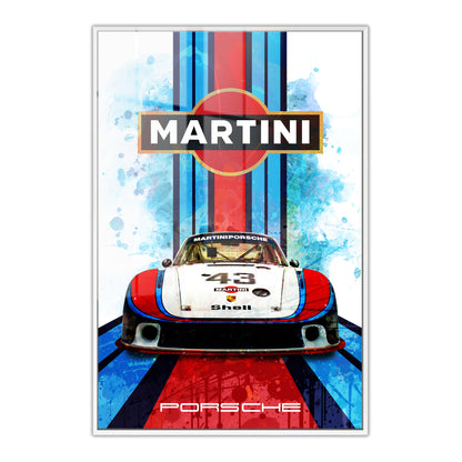 Porsche 935 78 Martini Racing Acrylic Art Print