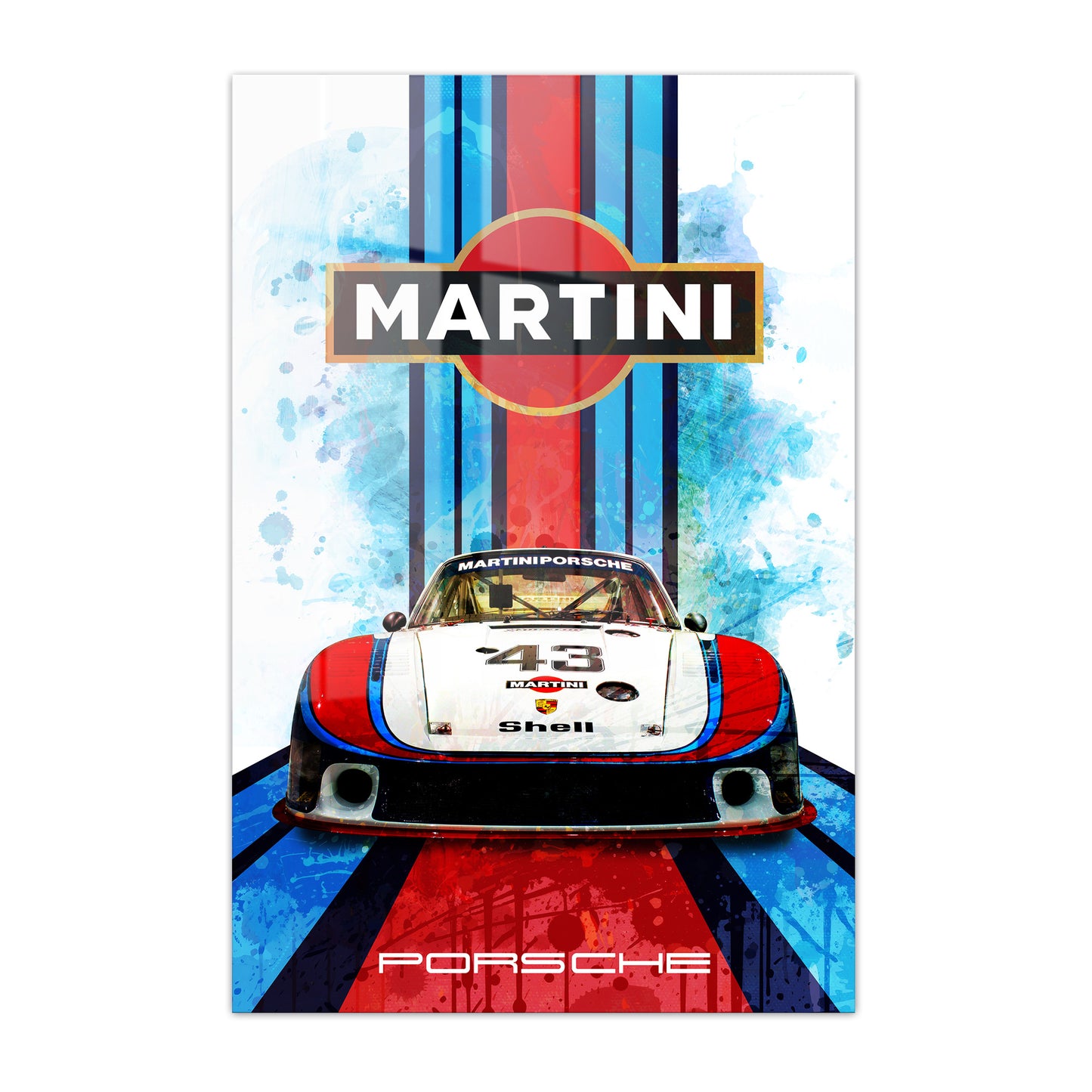 Porsche 935 78 Martini Racing Acrylic Art Print