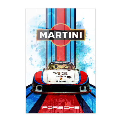 Porsche 935 78 Martini Racing Acrylic Art Print