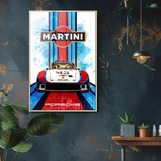Porsche 935 78 Martini Racing Acrylic Art Print