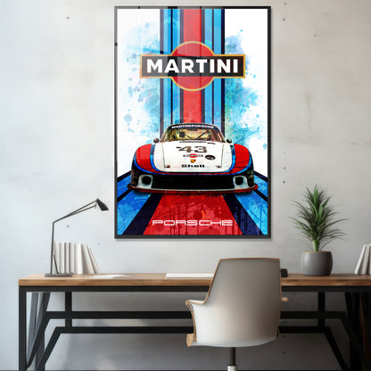 Porsche 935 78 Martini Racing Acrylic Art Print