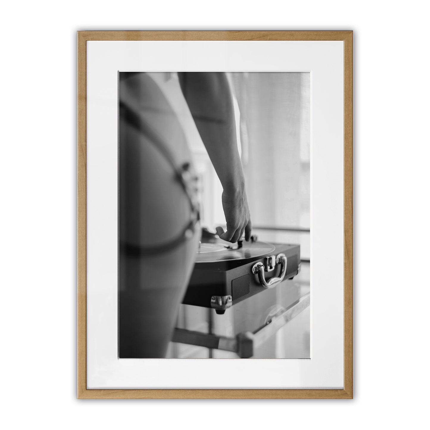 Slow Spin Framed Art Print