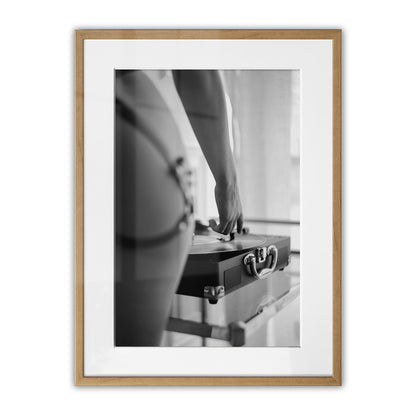 Slow Spin Framed Art Print