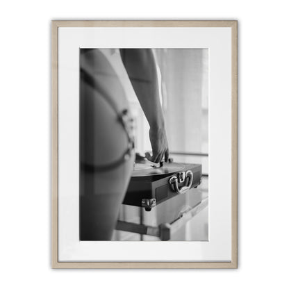Slow Spin Framed Art Print
