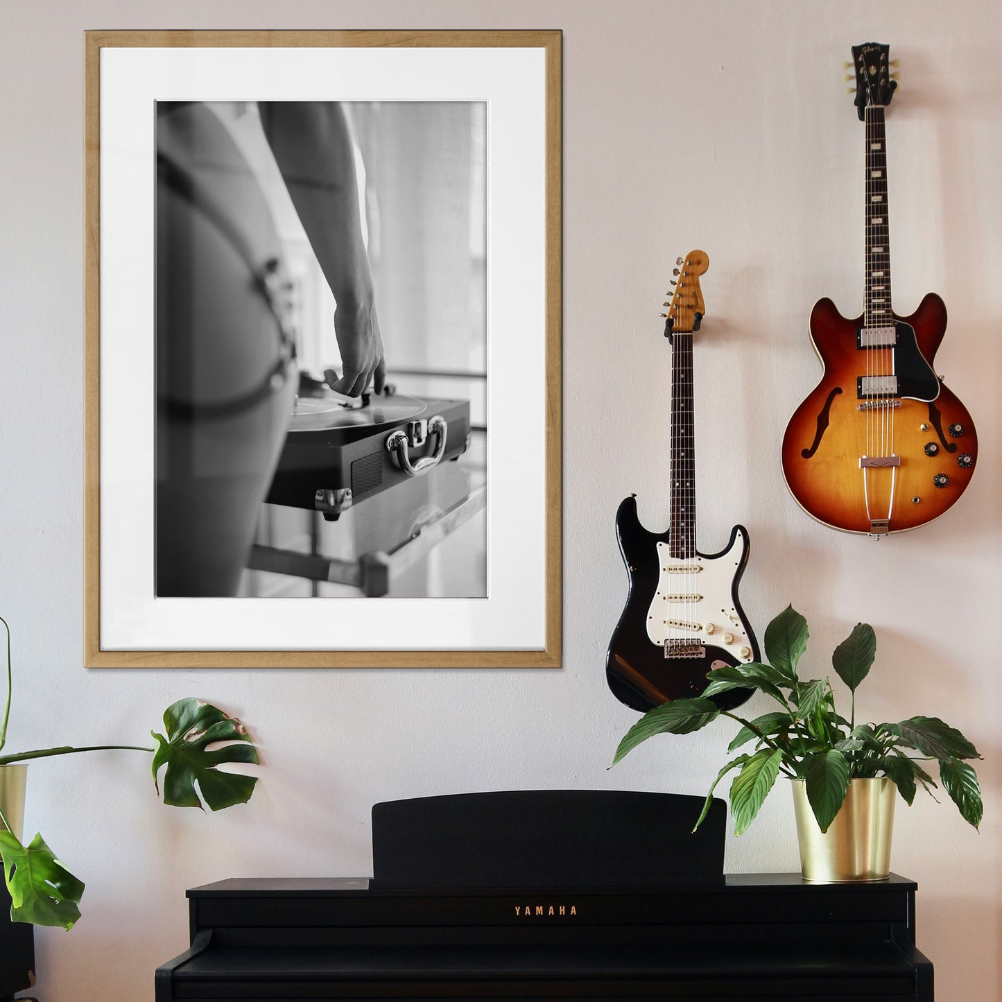 Slow Spin Framed Art Print