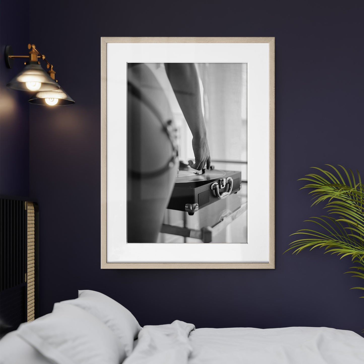 Slow Spin Framed Art Print