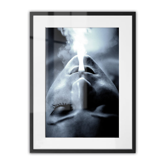 Slow Exhale Framed Art Print
