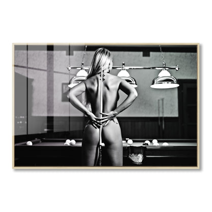 Cue the Game Acrylic Art Print