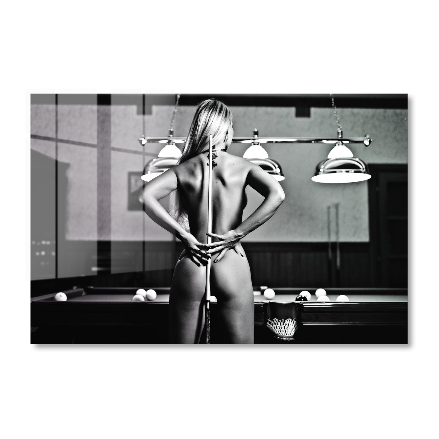 Cue the Game Acrylic Art Print