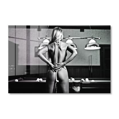 Cue the Game Acrylic Art Print