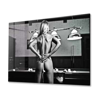 Cue the Game Acrylic Art Print