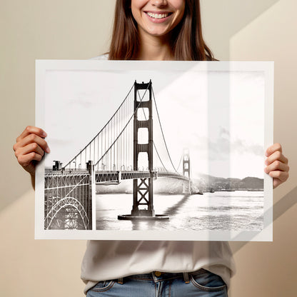Golden Gate Bridge, San Francisco Poster Print