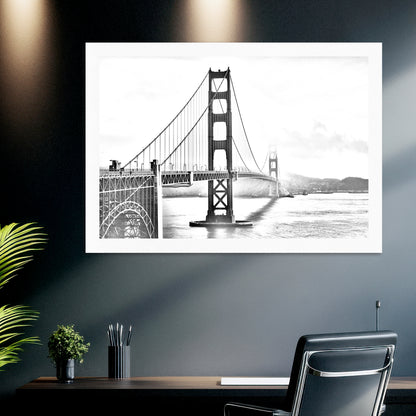 Golden Gate Bridge, San Francisco Poster Print
