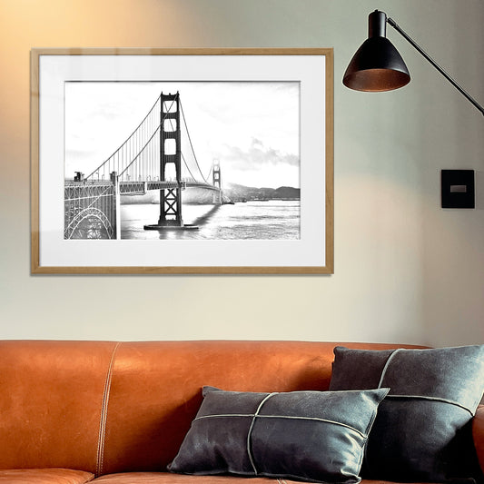 Golden Gate Bridge, San Francisco Framed Art Print