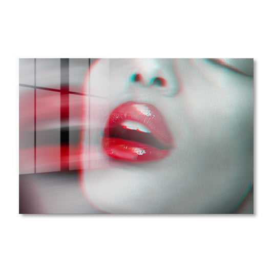 Glossed Breath Acrylic Art Print