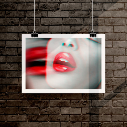 Glossed Breath Poster Print