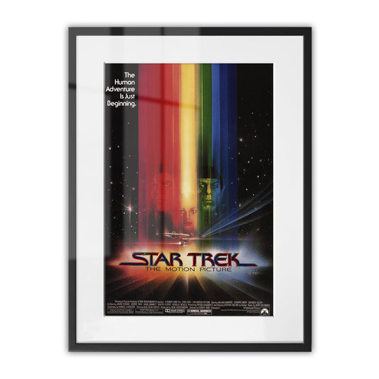 Star Trek: The Motion Picture Promo Repro Poster Framed Art Print