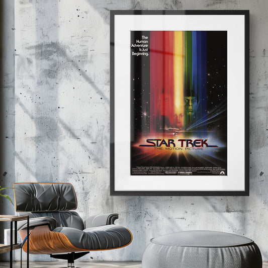 Star Trek: The Motion Picture Promo Repro Poster Framed Art Print