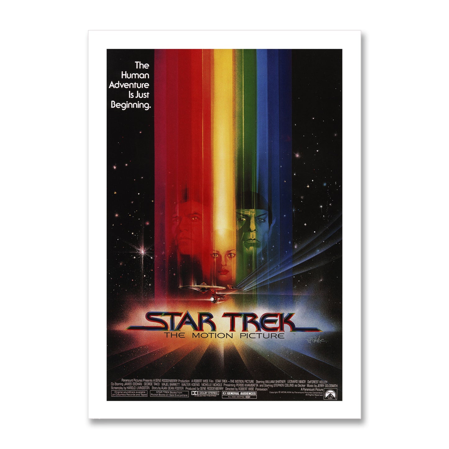 Star Trek: The Motion Picture Promo Repro Poster Print