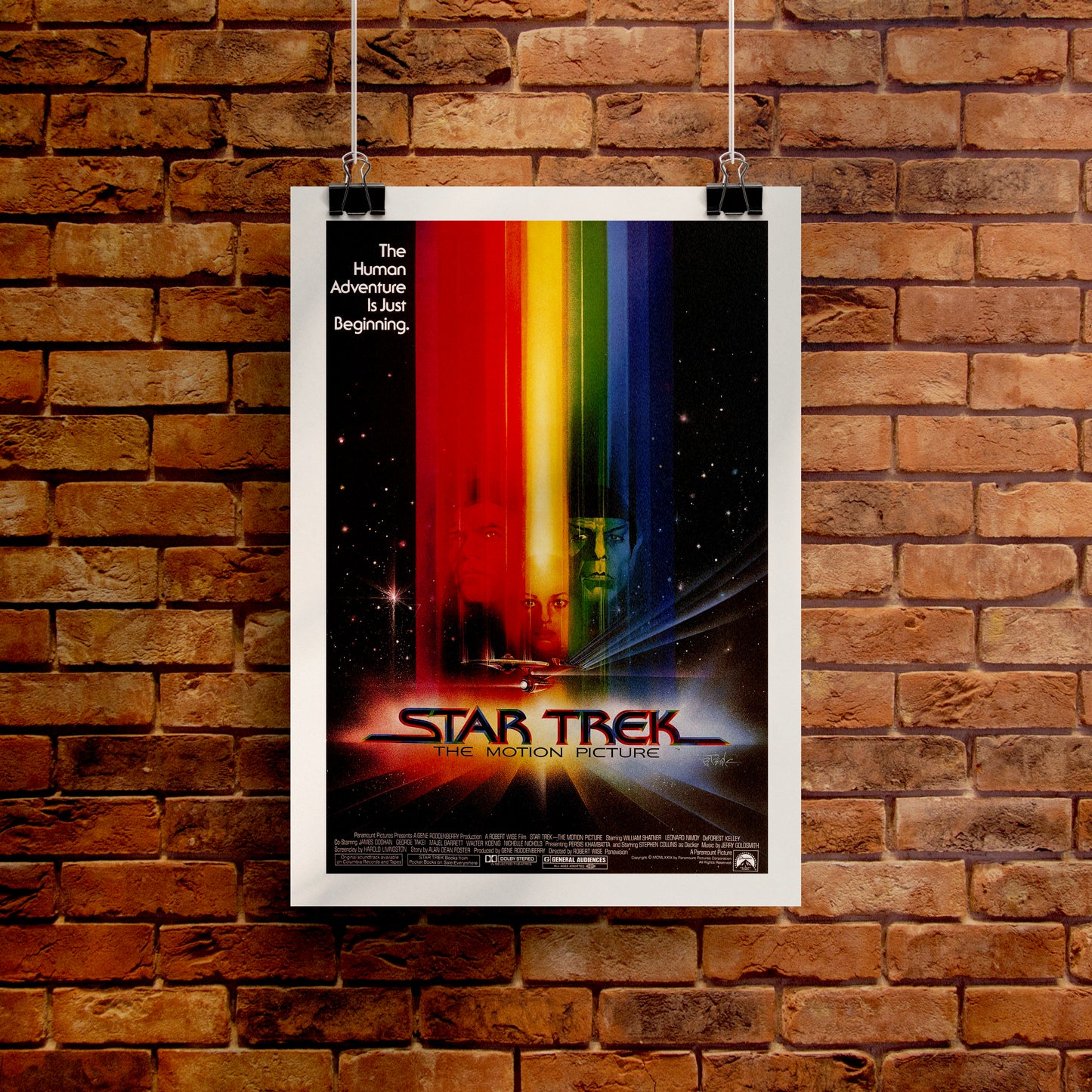 Star Trek: The Motion Picture Promo Repro Poster Print