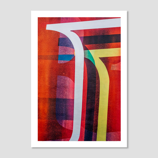 Urban Spectrum Abstract Art Print