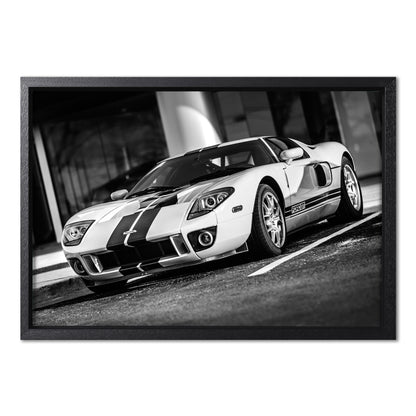 White Ford GT