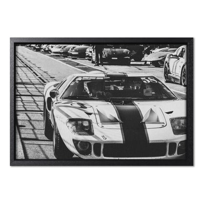 Racetrack White Ford GT