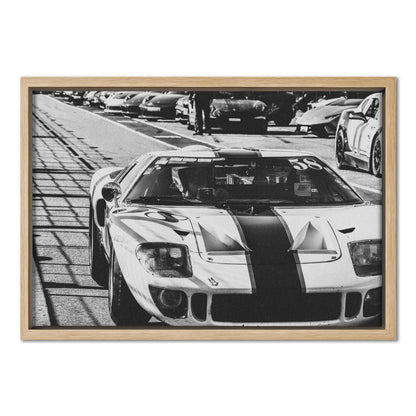 Racetrack White Ford GT