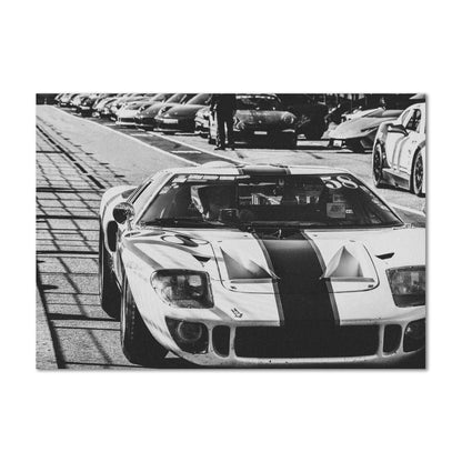 Racetrack White Ford GT