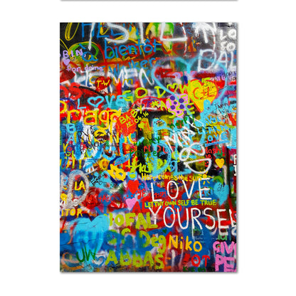 Love Yourself Graffiti