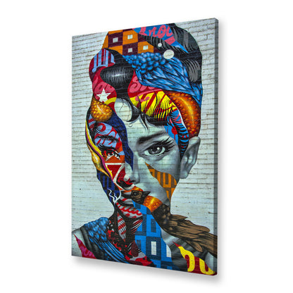 Audrey Hepburn Abstract