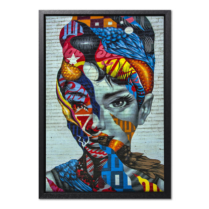 Audrey Hepburn Abstract